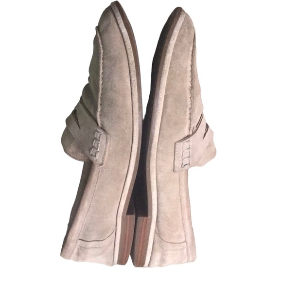 💥LAST CHANCE💥 Sam Edelman Beatrice Penny Loafer in Taupe Size 9 - Picture 6 of 9